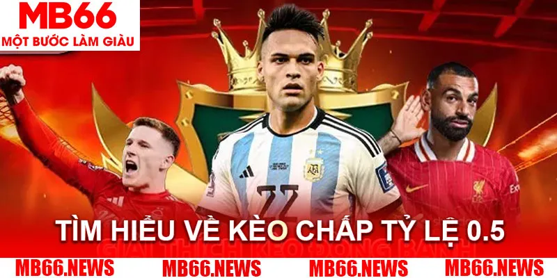 Tìm hiểu về kèo chấp tỷ lệ 0.5